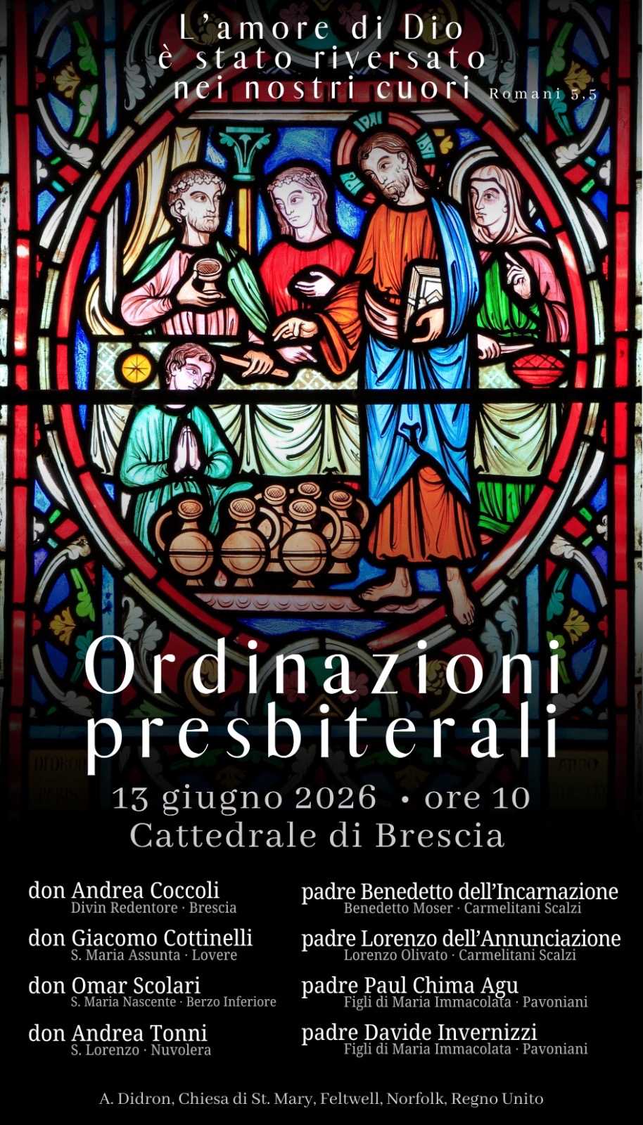 Ordinazione presbiterale 2026